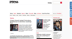 Desktop Screenshot of old.press.pl