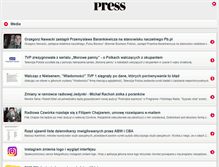 Tablet Screenshot of old.press.pl