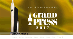 Desktop Screenshot of grandpress.press.pl