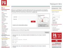 Tablet Screenshot of mediapointireland.press.net